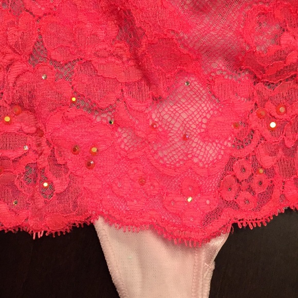 Victoria’s Secret bra and garter w/ added G string - Picture 6 of 10